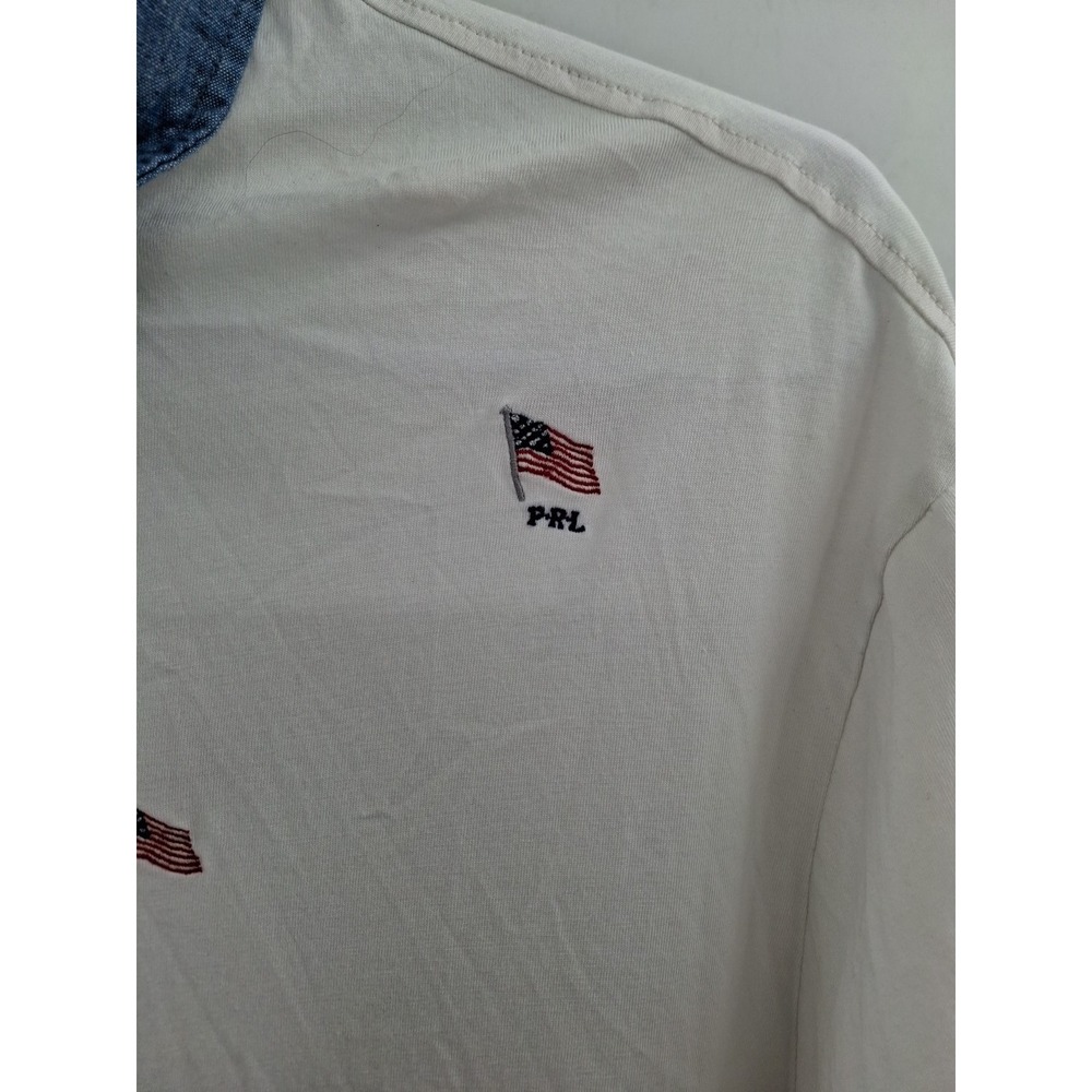 Polo Ralph Lauren‎ Men's XXL Classic Fit American Flag Polo Shirt Embroidered... - Picture 2 of 9